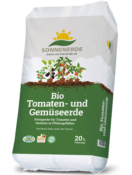 20 Liter Sack Bio Tomaten- und Gemüseerde von Sonnenerde